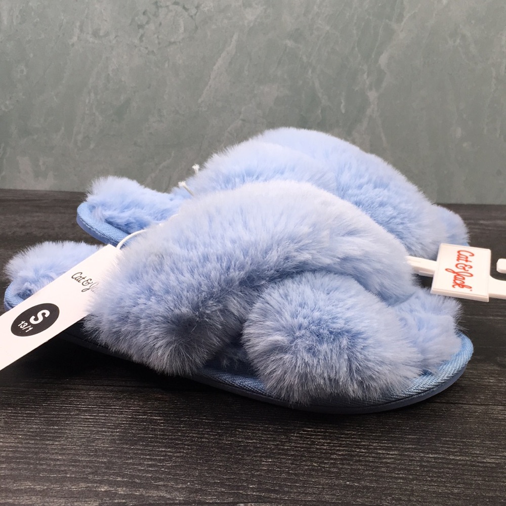 🐙 Cat & Jack Mackenzie Slide Slippers - Blue